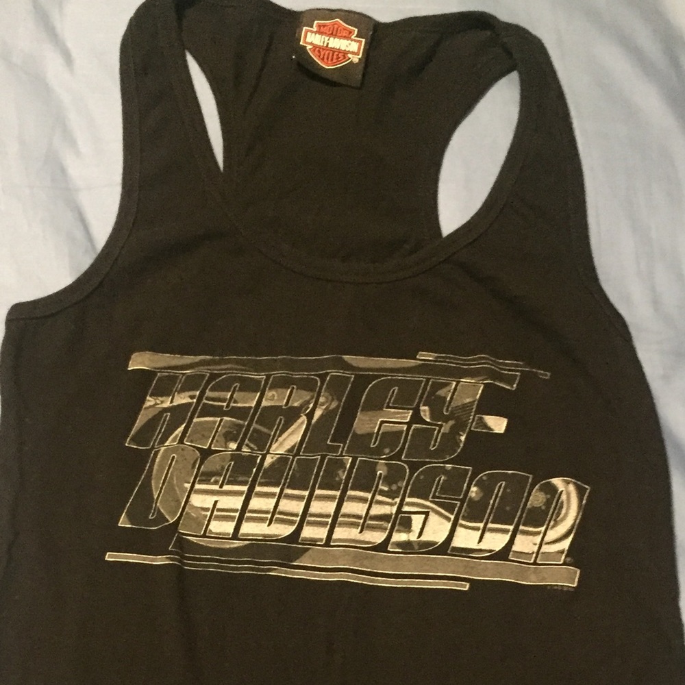 Harley Davidson racer back tank‼️